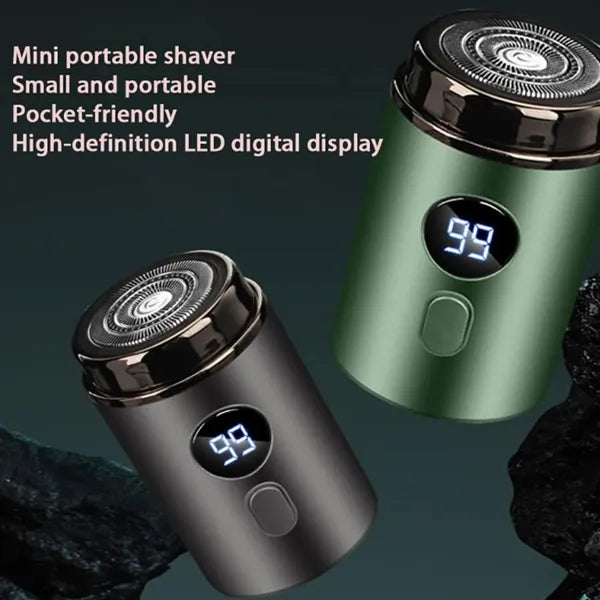 Portable Electric Shaver Mini Rechargeable Beard Razor