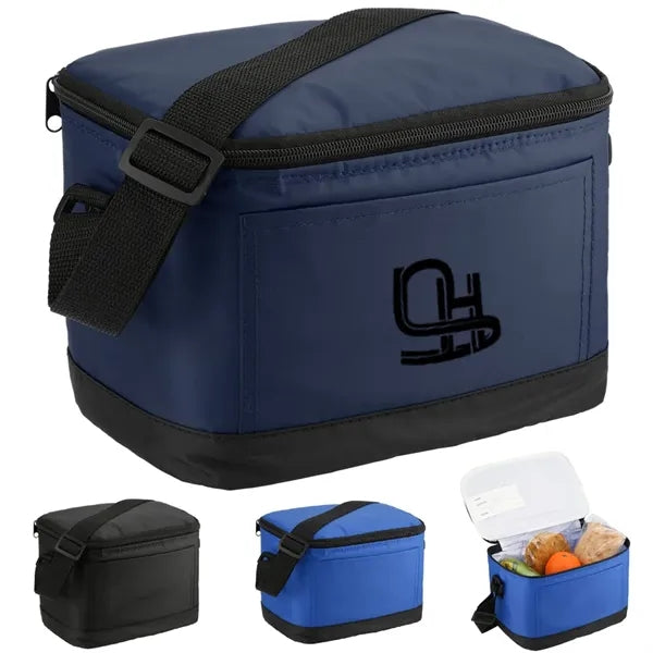 Oxford Classic 6 Can Lunch Cooler With Front Pocket