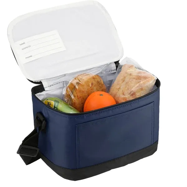 Oxford Classic 6 Can Lunch Cooler With Front Pocket