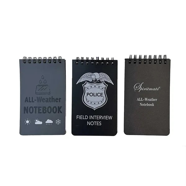 Pocket Waterproof Spiral Notepad