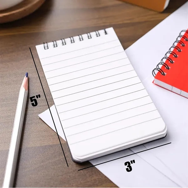 Pocket Waterproof Spiral Notepad