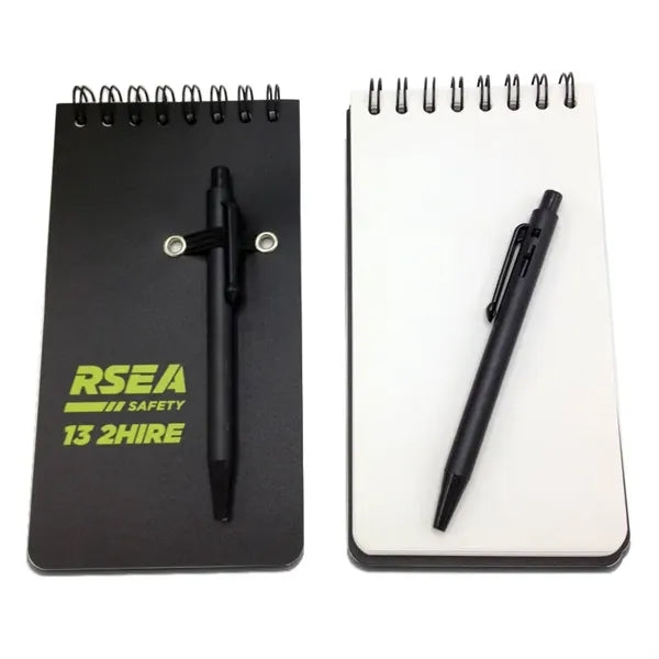 Spiral Jotter Notebook W/ Pen