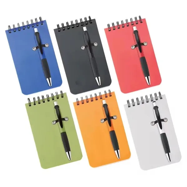 Spiral Jotter Notebook W/ Pen