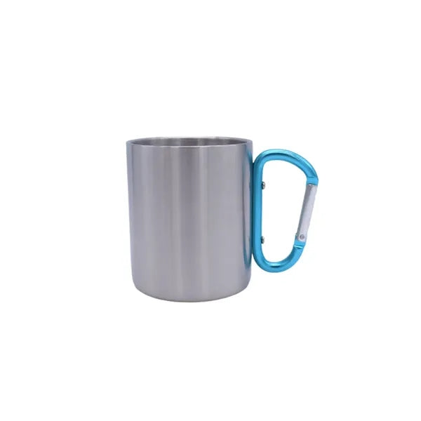 10oz Stainless Steel Carabiner Mug