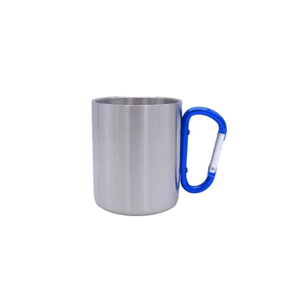 10oz Stainless Steel Carabiner Mug