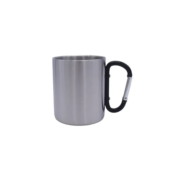 10oz Stainless Steel Carabiner Mug