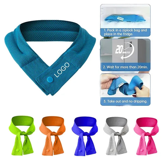 Cooling Neck Scarf with Ice