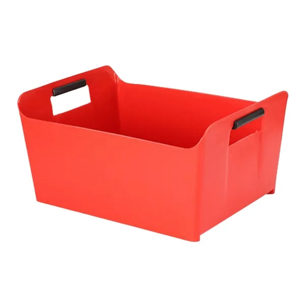 Thick Plastic Rectangular Handheld Ice Bucket