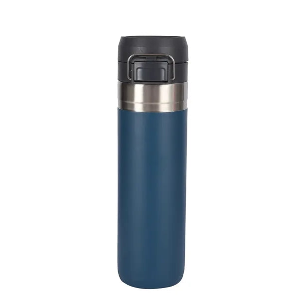 27oz Water Bottle with Push Button Lid