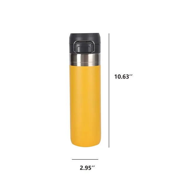27oz Water Bottle with Push Button Lid