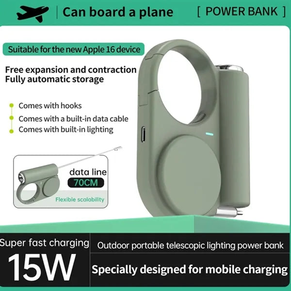 Outdoor Power Bank Portable Fast Charging Travel Battery