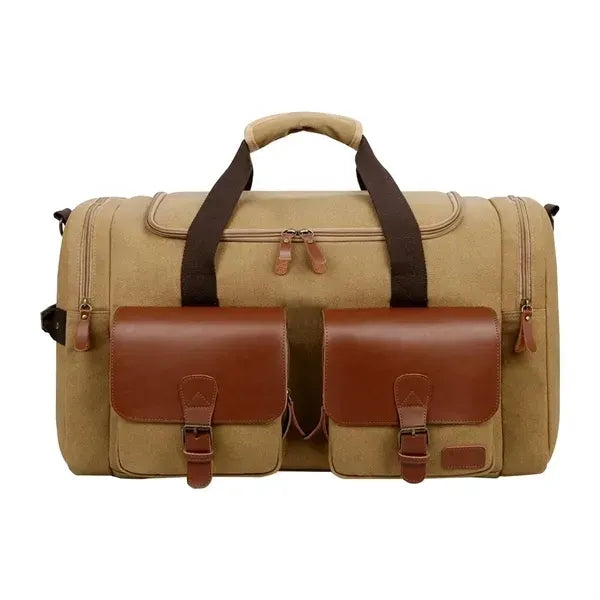 20 Deluxe Canvas Duffel with Dual Shoe Pockets