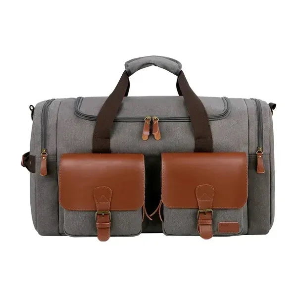 20 Deluxe Canvas Duffel with Dual Shoe Pockets