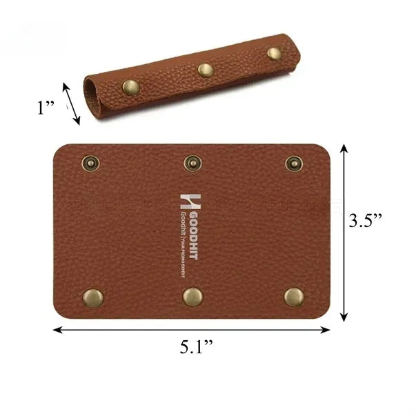 Leather Luggage Handle Wraps