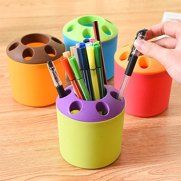 Creative Toothbrush Pen Holder
