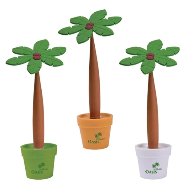 Flower ballpoint pen with mini pot