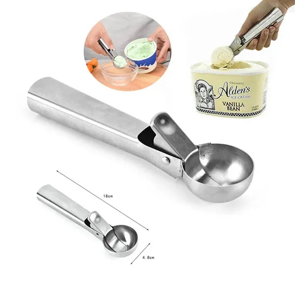 Ice Cream Scoop Stainless Steel