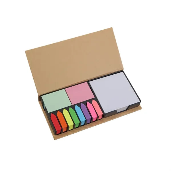 Kraft Paper Multi - Color Office School Promo Memo Box