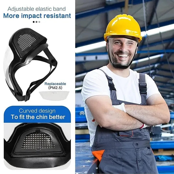 Anti-Dust & Fog-Free Face Shield