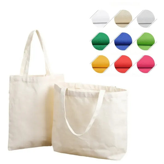 Blank Cotton Canvas Tote Bag