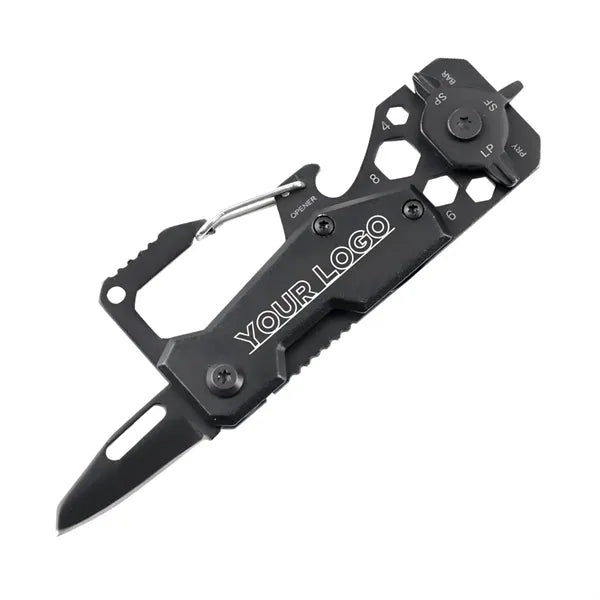 Card Type 8 In 1 Multi-Tool Knife Keychain