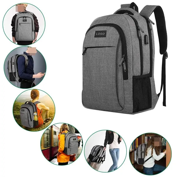 Business Anti Theft Slim Durable Laptops Backpack