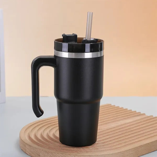 20 oz Stainless Steel Vacuum Double Wall Mug with Handle
