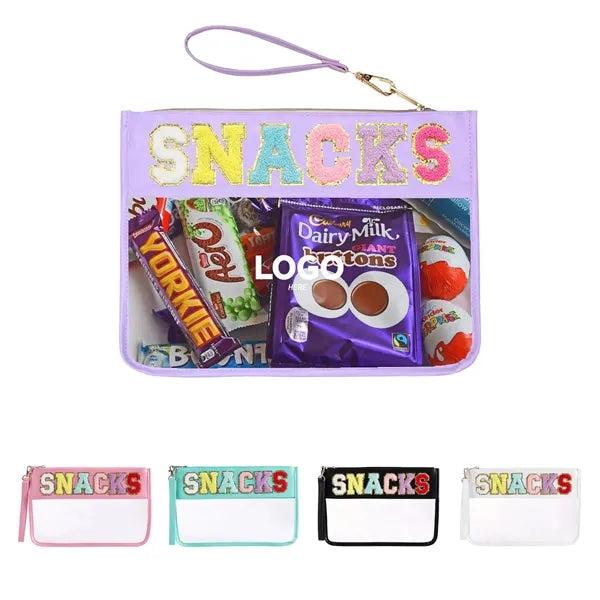Waterproof Clear Nylon Preppy Patch Pouch
