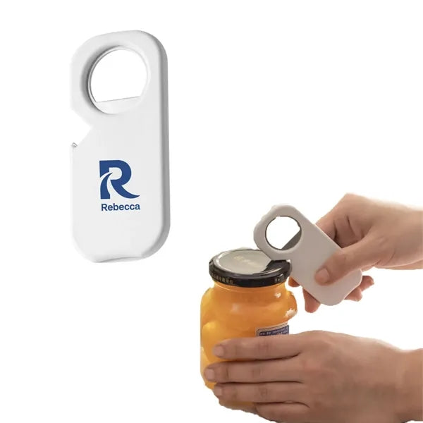 Magnetic bottle opener