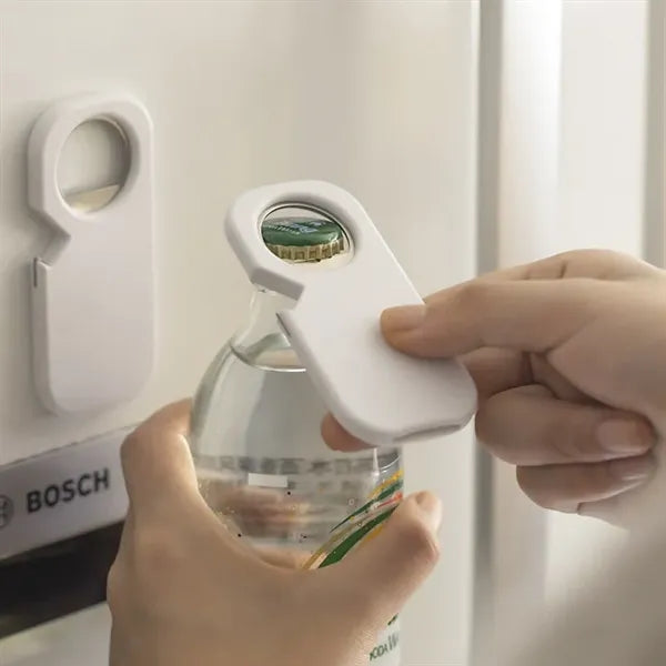 Magnetic bottle opener