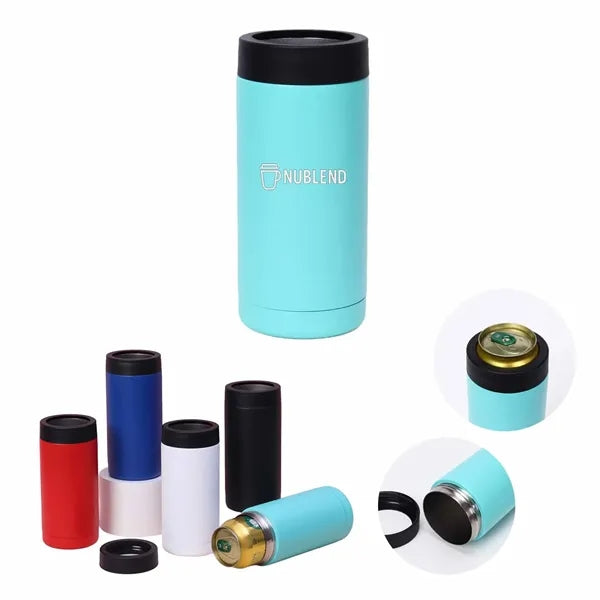 Slim Insulated Stainless Steel Can & Bottle Cooler