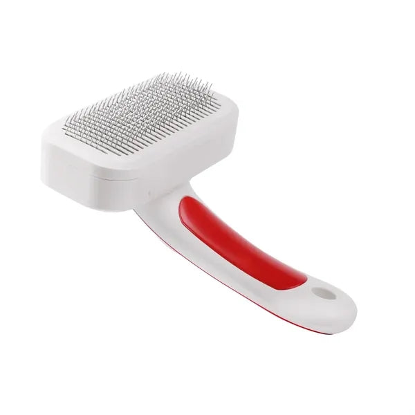 Self Cleaning Slicker Brush - Skin Friendly Tool for Pets