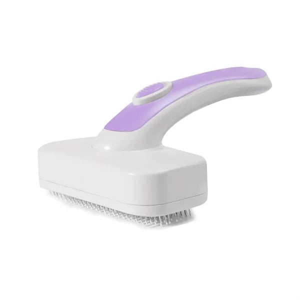 Self Cleaning Slicker Brush - Skin Friendly Tool for Pets