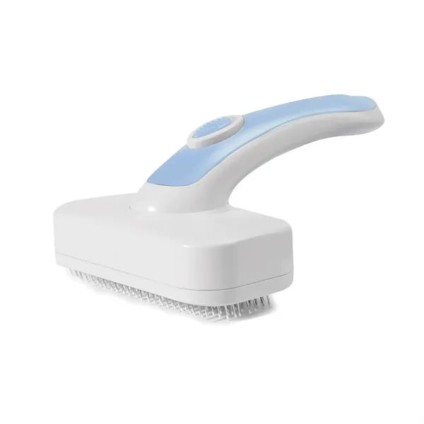 Self Cleaning Slicker Brush - Skin Friendly Tool for Pets