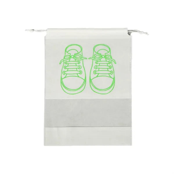 Non-Woven Travel Drawstring Shoes Bag