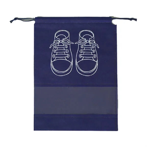Non-Woven Travel Drawstring Shoes Bag