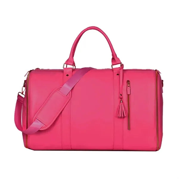 PU Large-capacity Foldable Travel Duffel Bag