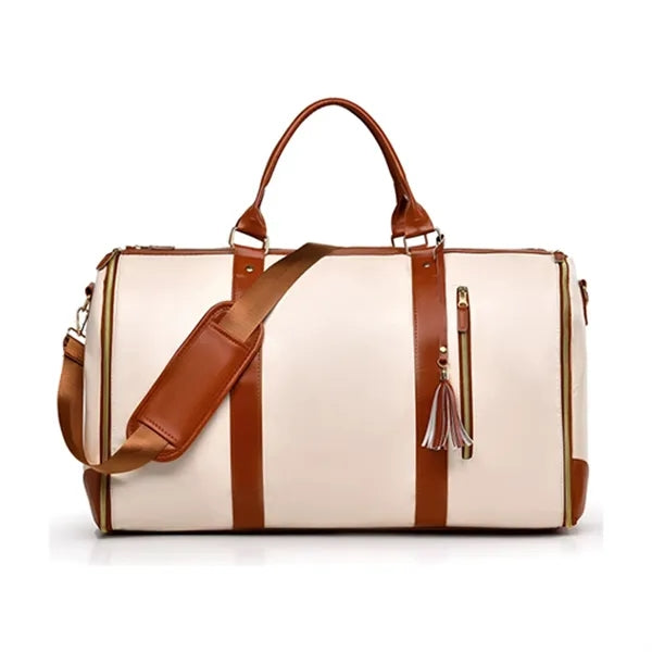 PU Large-capacity Foldable Travel Duffel Bag