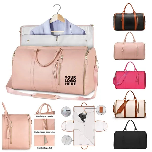 PU Large-capacity Foldable Travel Duffel Bag