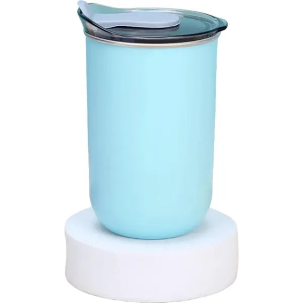 A 10 OZ Stainless Steel Portable Cup With A Lid