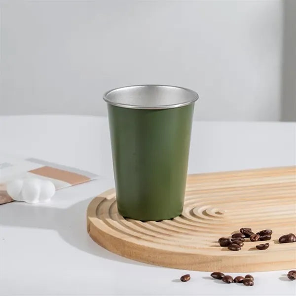 12OZ Stainless Steel Water Cup For Outdoor Camping