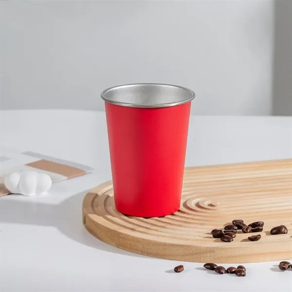 12OZ Stainless Steel Water Cup For Outdoor Camping