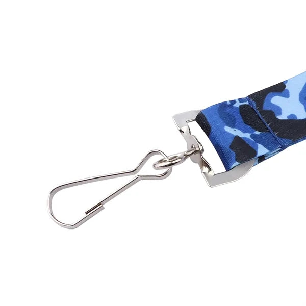 3/4" Polyester Lanyards For ID Badges W/ Attachment Hook