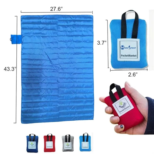 Portable Pocket Picnic Blanket Compact Waterproof Beach Mat
