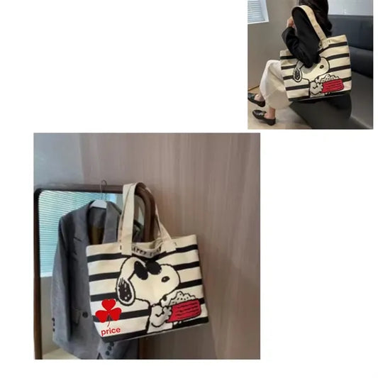 Snoopy Cute Print Tote bag