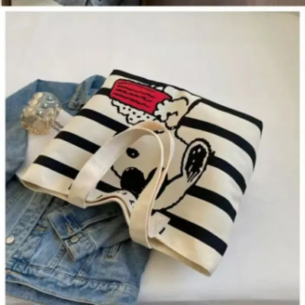 Snoopy Cute Print Tote bag
