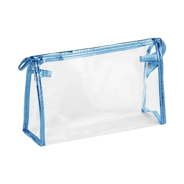 Clear PVC Clutch Bag with Zipper