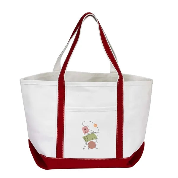 Open Canvas Boat Bag