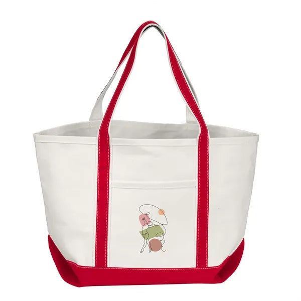 Open Canvas Boat Bag