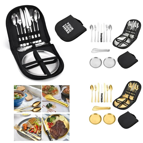 Portable Outdoor Cutlery Set for Picnic